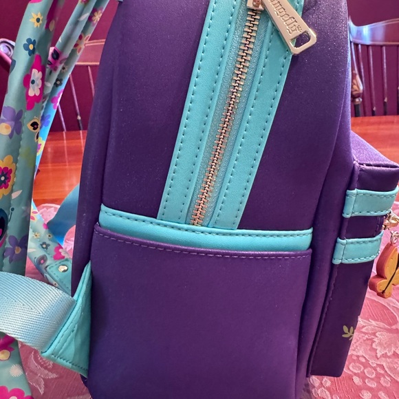 Loungefly Disney Mirabel Encanto Backpack! Perfect for Communicore opening! BNWT - Picture 4 of 5